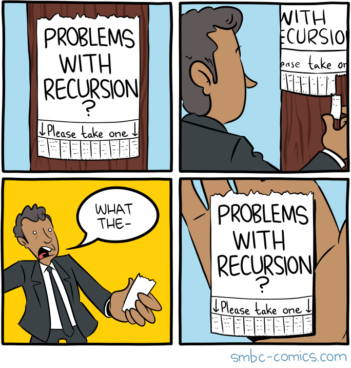 Problems with recursion